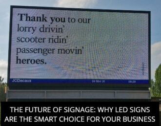 The Future Of Signage: Why LED Signs Are The Smart Choice For Your Business