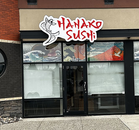 Commercial Signs Hanako Sushi