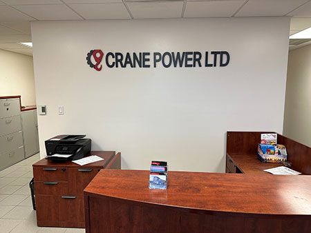 Office Lobby Signs Crane Power