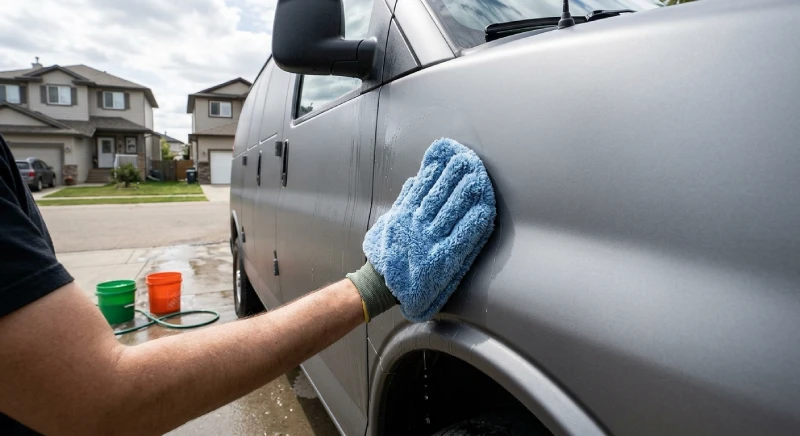 How to Wash and Care for a Wrapped Vehicle in Alberta