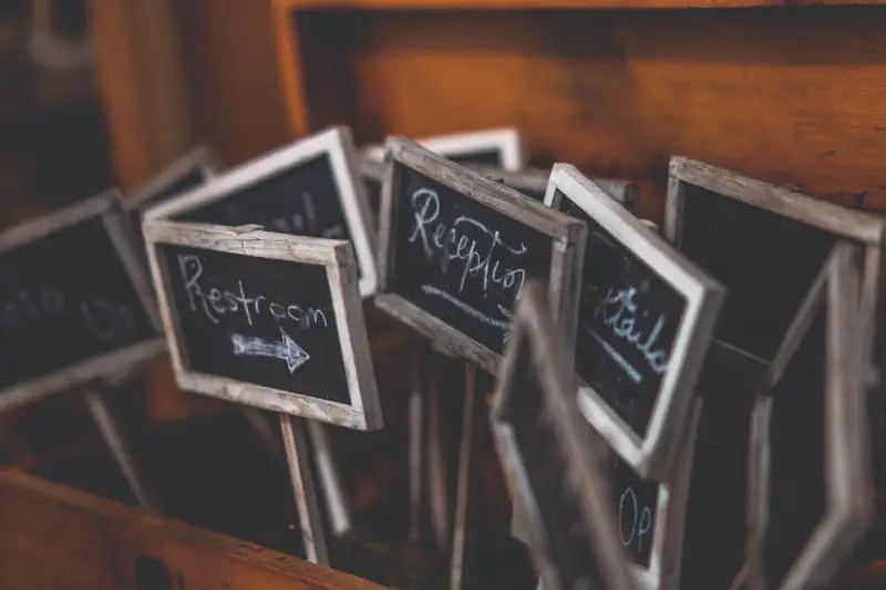 Interior Signage in Sherwood Park
