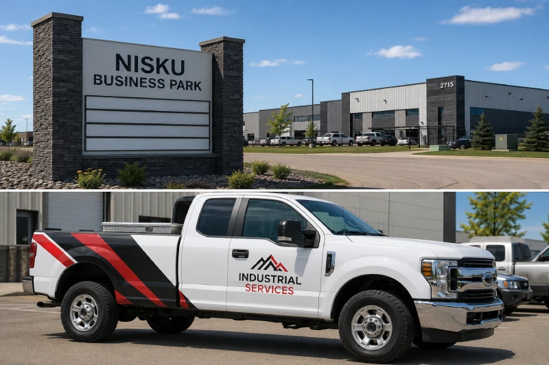 Nisku Industrial Signage