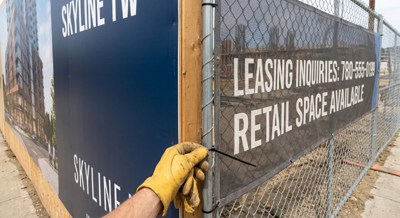 construction site signage